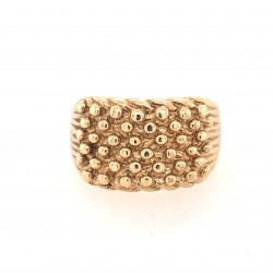 Pre Owned 9ct Keeper Ring ZA403